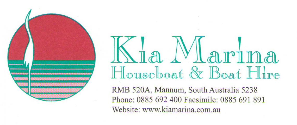 Kia Marina Houseboat Hire (Fleet)